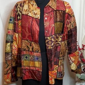 Chico's Silk Jacket